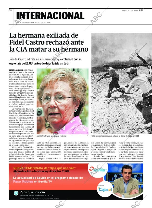 ABC SEVILLA 27-10-2009 página 58