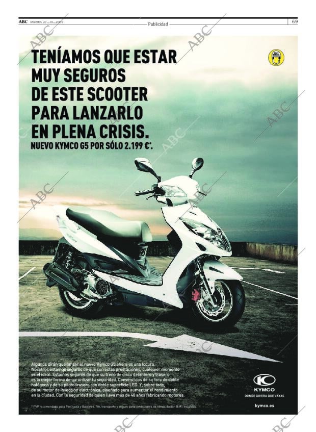 ABC SEVILLA 27-10-2009 página 69