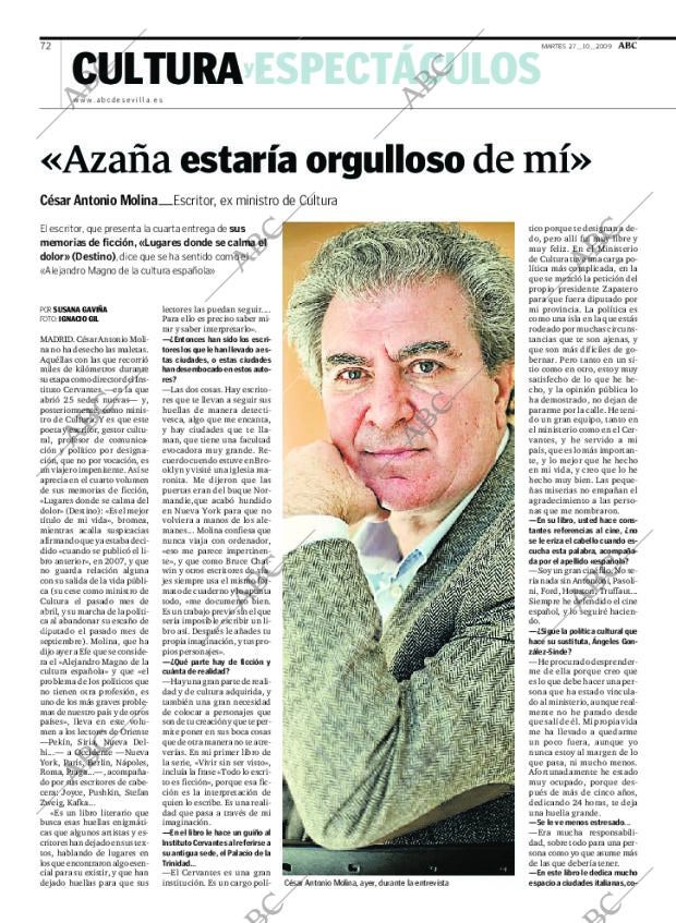 ABC SEVILLA 27-10-2009 página 72