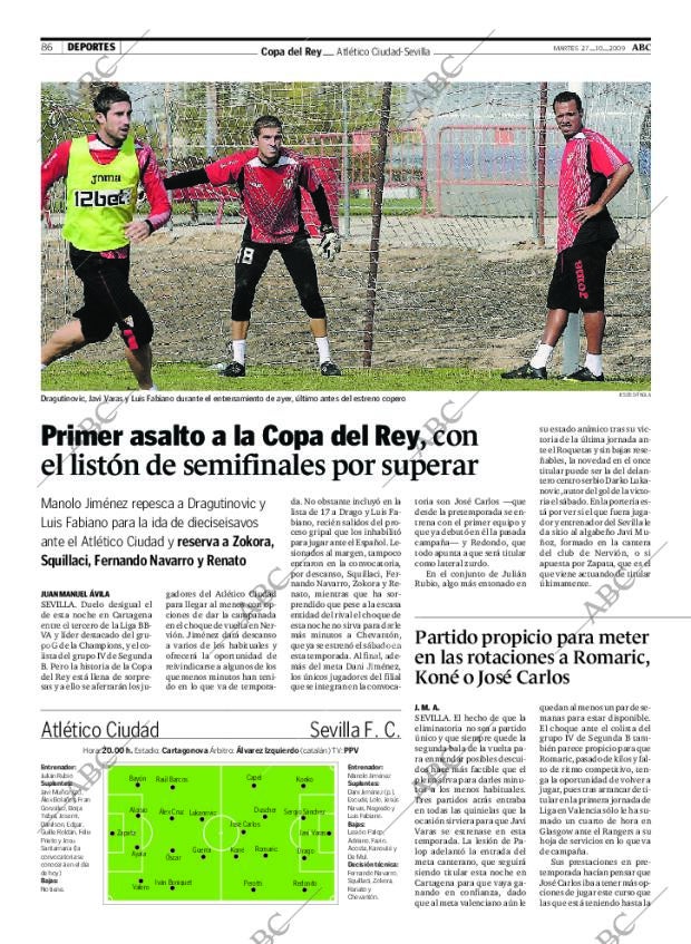 ABC SEVILLA 27-10-2009 página 86