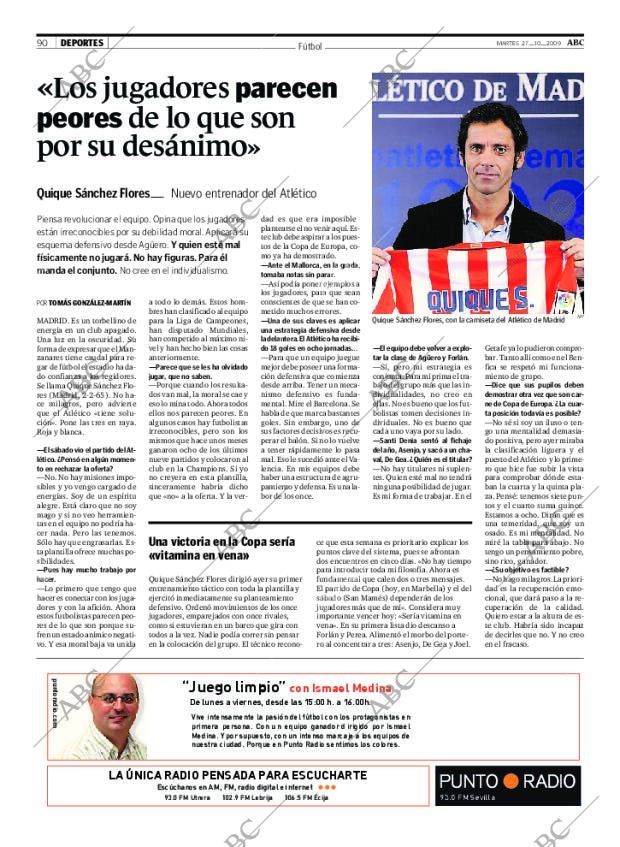 ABC SEVILLA 27-10-2009 página 90