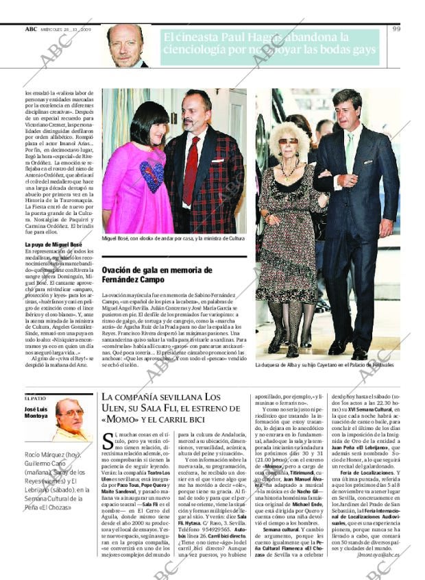 ABC SEVILLA 28-10-2009 página 99