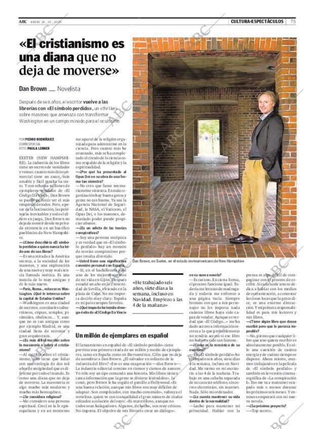 ABC MADRID 29-10-2009 página 75