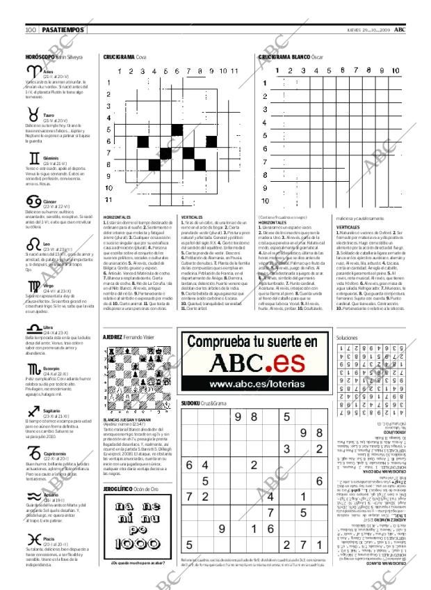 ABC SEVILLA 29-10-2009 página 100