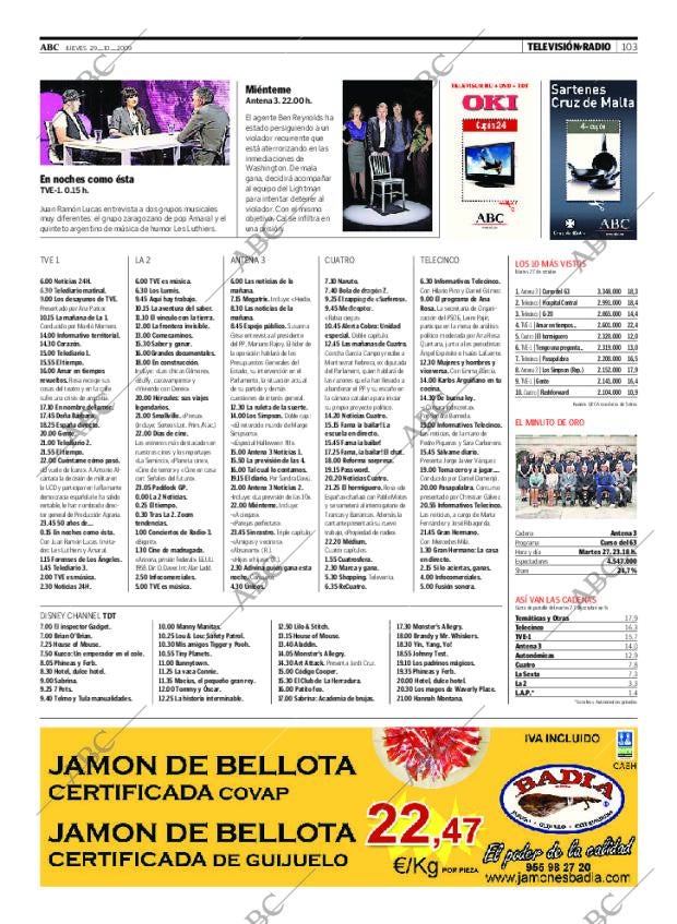 ABC SEVILLA 29-10-2009 página 103