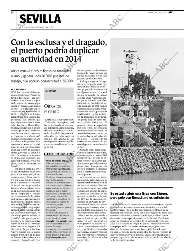 ABC SEVILLA 29-10-2009 página 16