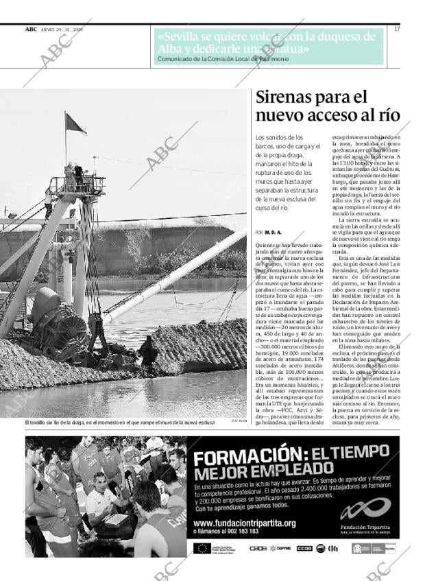 ABC SEVILLA 29-10-2009 página 17