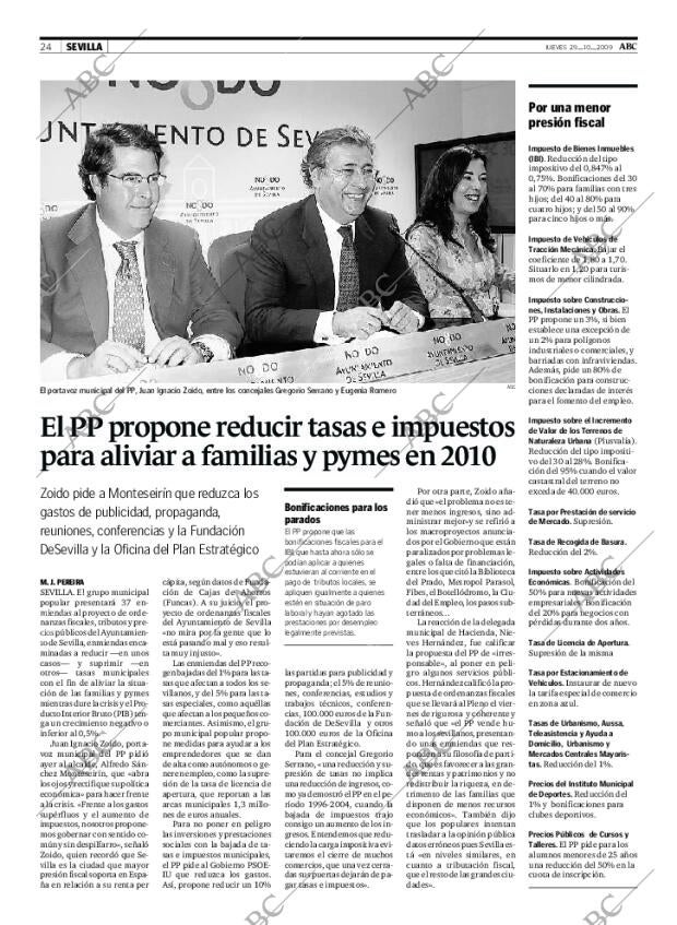 ABC SEVILLA 29-10-2009 página 24