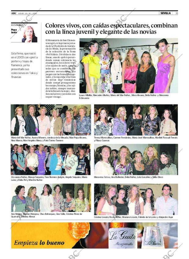 ABC SEVILLA 29-10-2009 página 31
