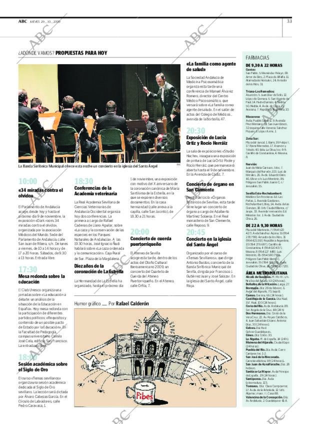 ABC SEVILLA 29-10-2009 página 33
