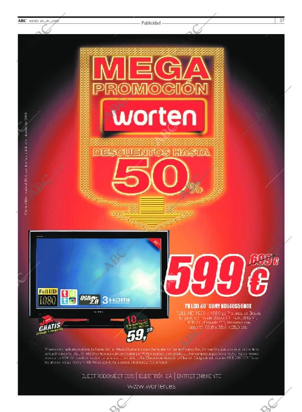 ABC SEVILLA 29-10-2009 página 37