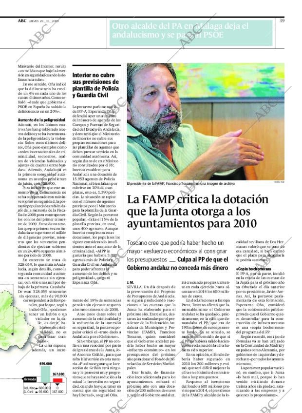 ABC SEVILLA 29-10-2009 página 39