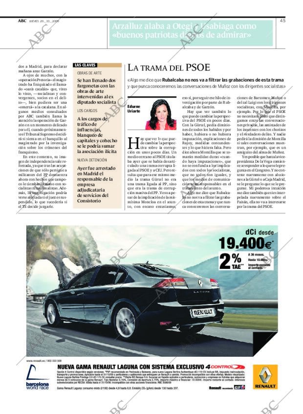 ABC SEVILLA 29-10-2009 página 45