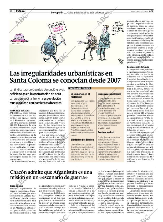 ABC SEVILLA 29-10-2009 página 46
