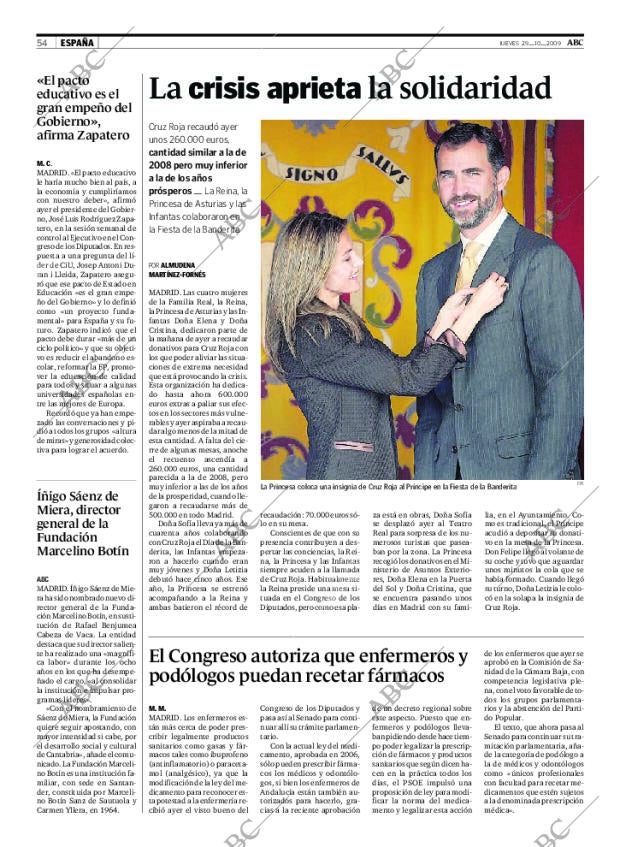 ABC SEVILLA 29-10-2009 página 54