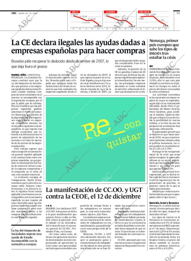 ABC SEVILLA 29-10-2009 página 63