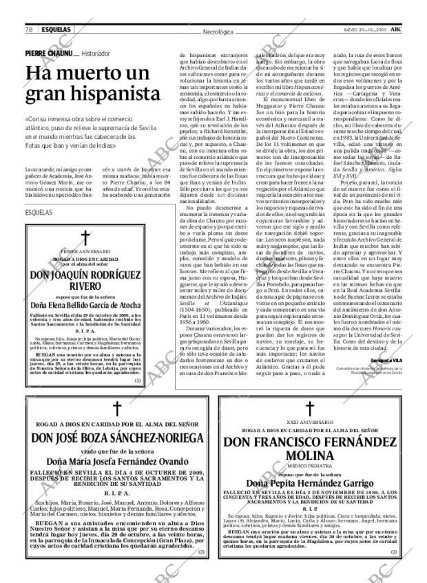 ABC SEVILLA 29-10-2009 página 78