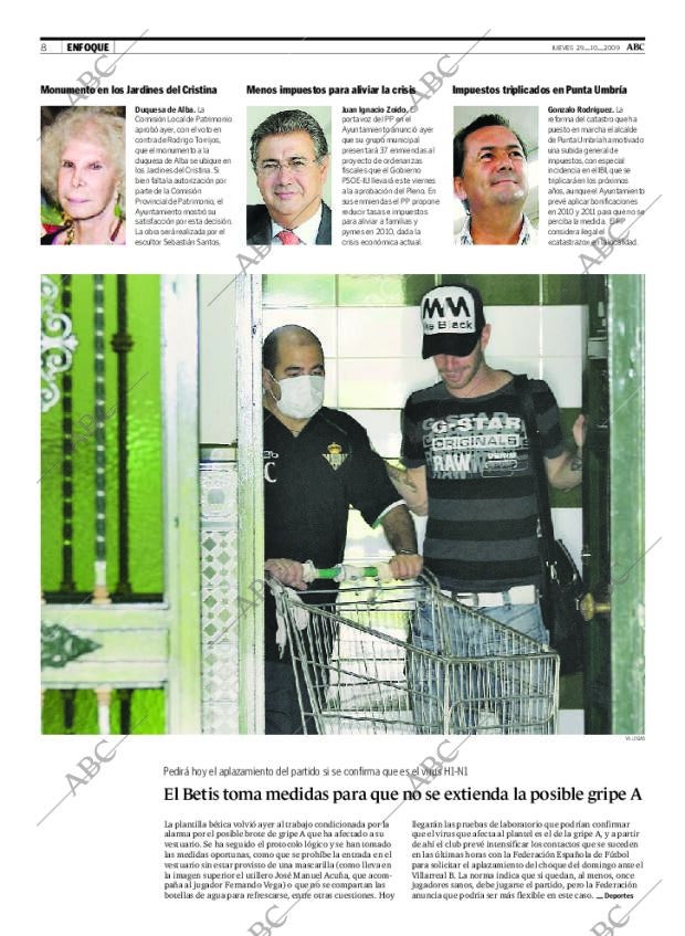 ABC SEVILLA 29-10-2009 página 8