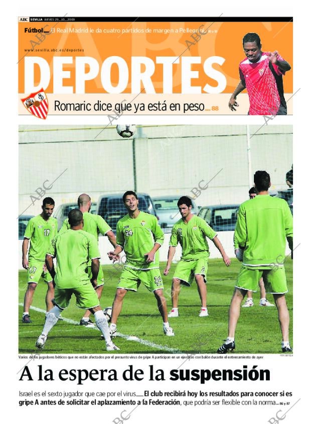ABC SEVILLA 29-10-2009 página 85