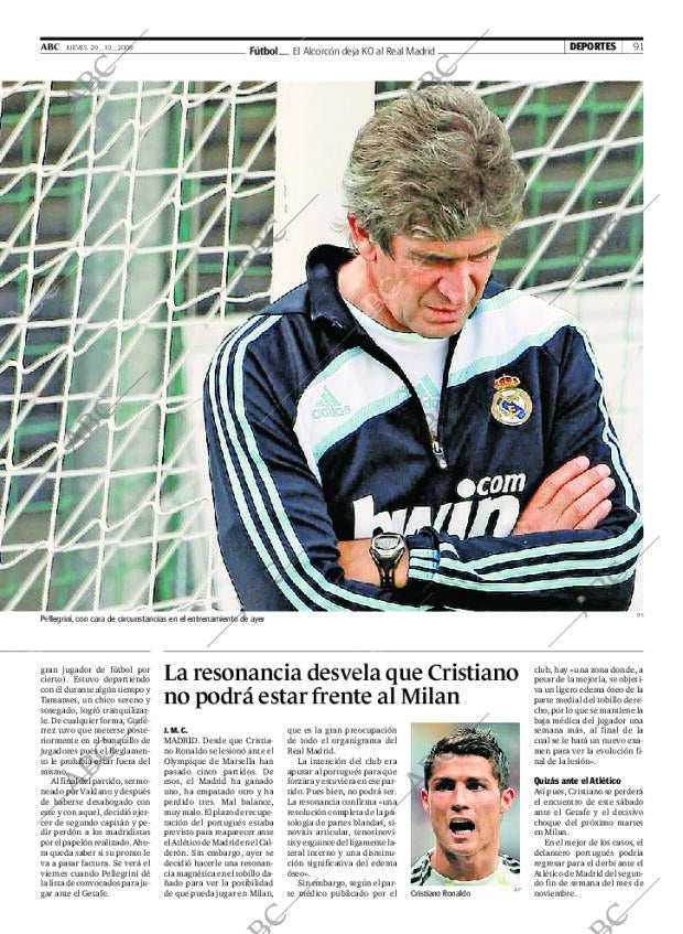 ABC SEVILLA 29-10-2009 página 91