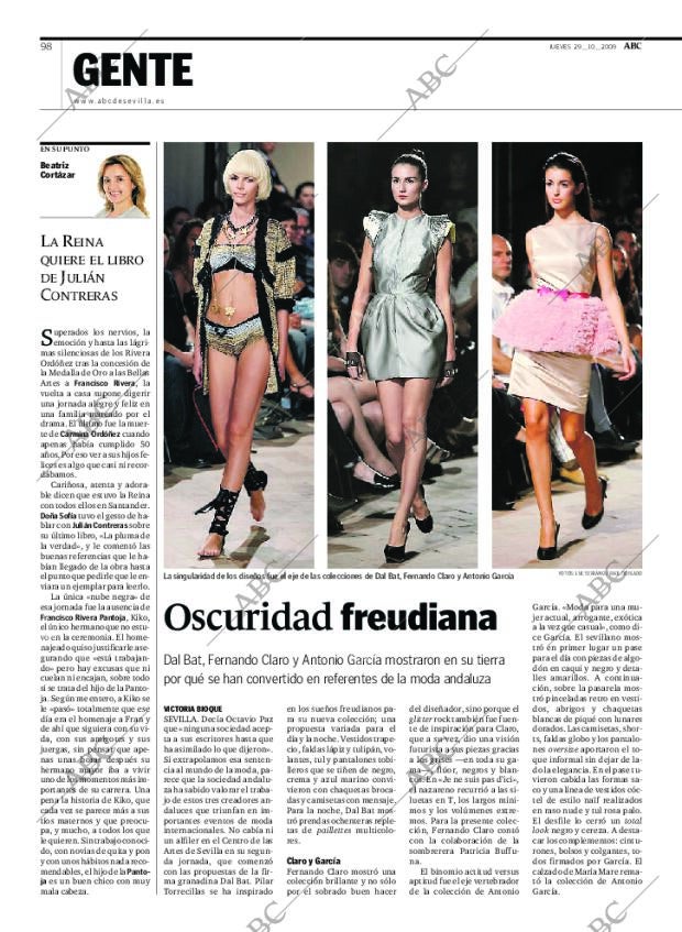 ABC SEVILLA 29-10-2009 página 98