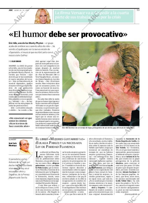 ABC SEVILLA 29-10-2009 página 99