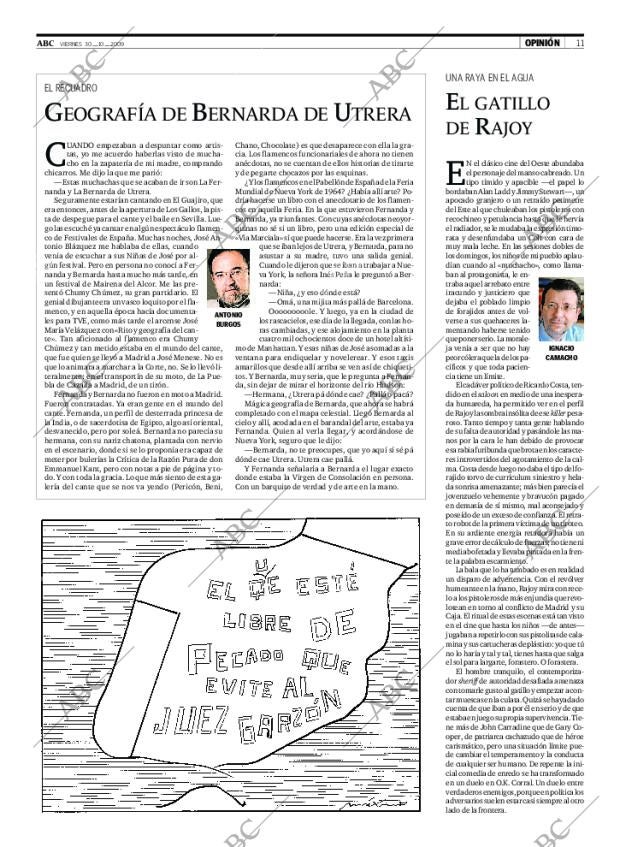 ABC SEVILLA 30-10-2009 página 11