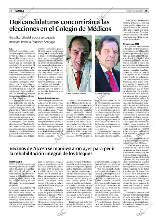 ABC SEVILLA 30-10-2009 página 24