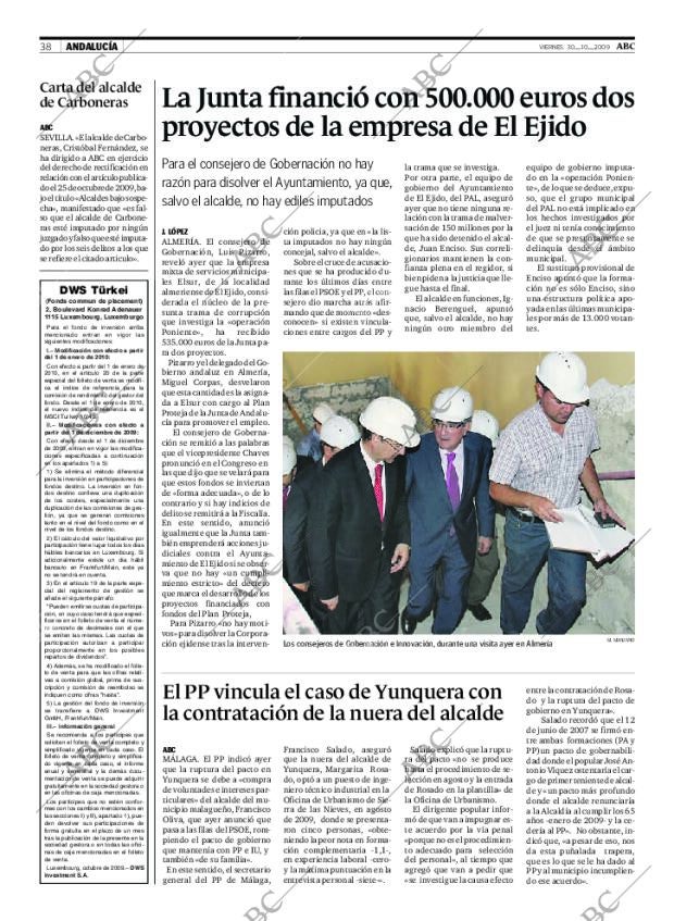 ABC SEVILLA 30-10-2009 página 38
