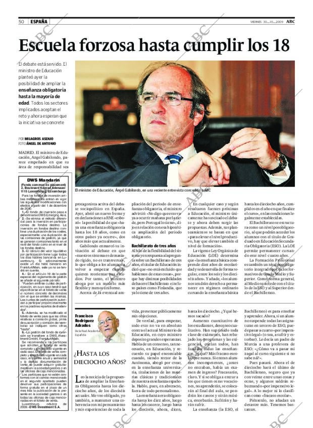 ABC SEVILLA 30-10-2009 página 50