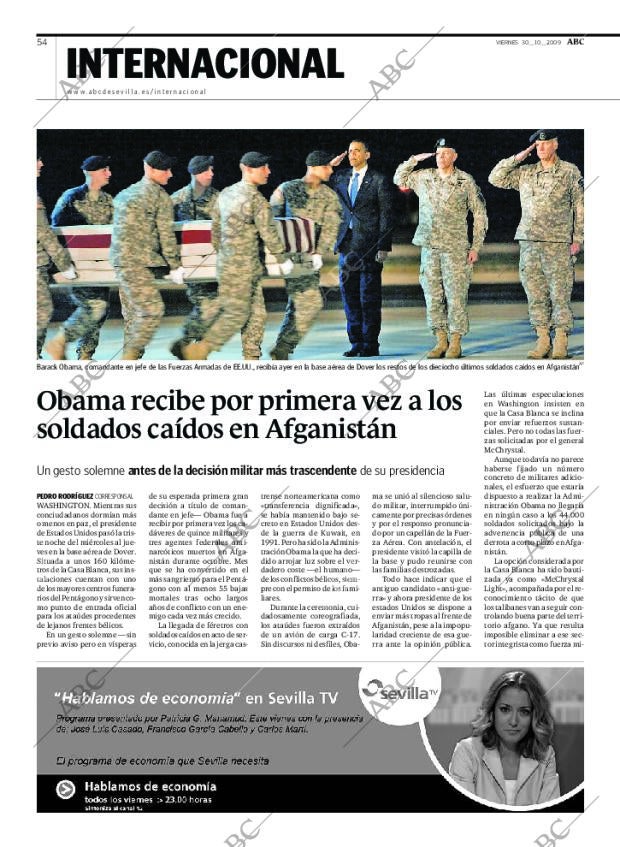 ABC SEVILLA 30-10-2009 página 54