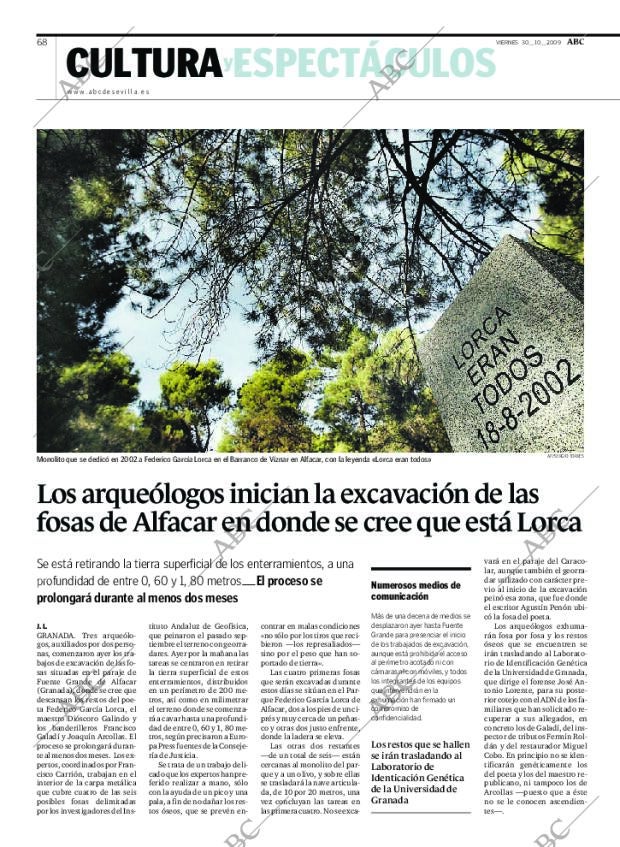 ABC SEVILLA 30-10-2009 página 68