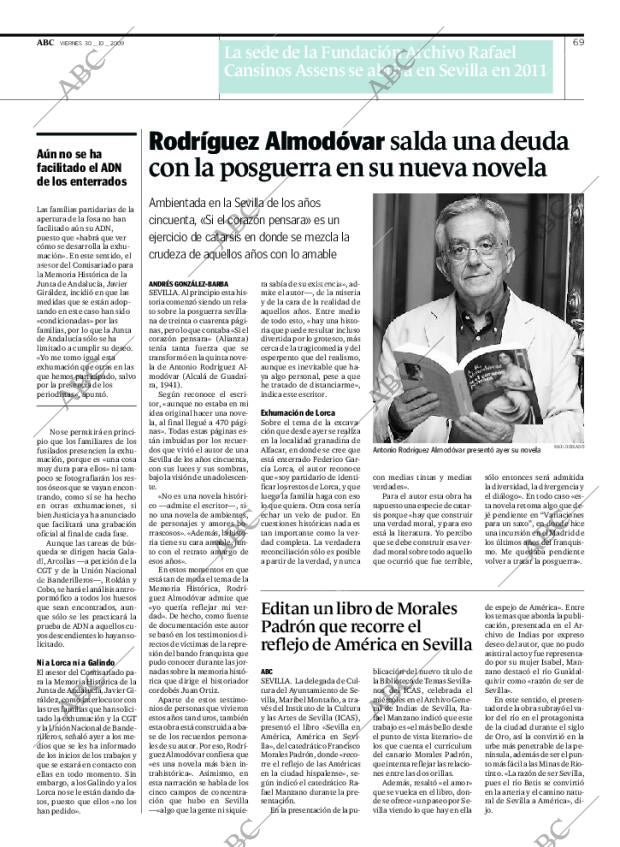 ABC SEVILLA 30-10-2009 página 69