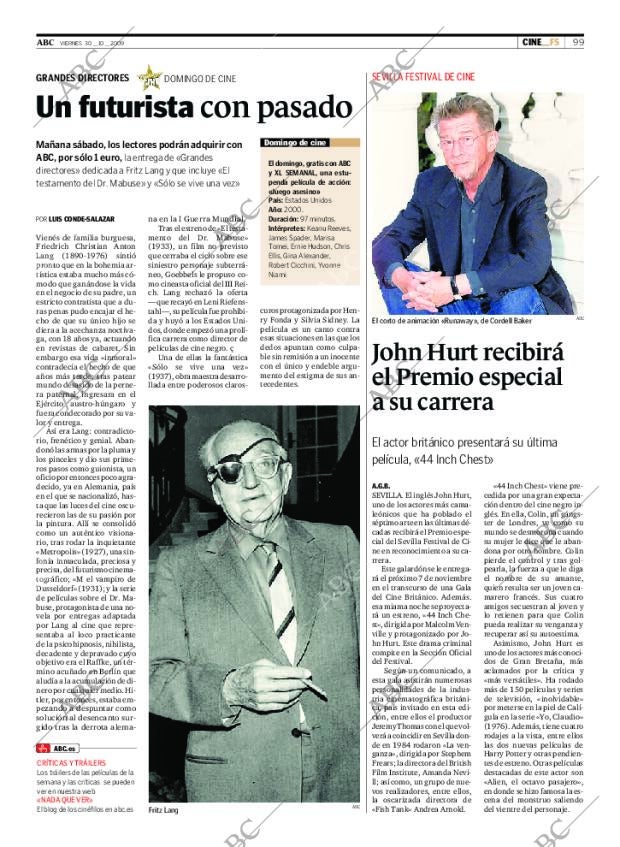 ABC SEVILLA 30-10-2009 página 99