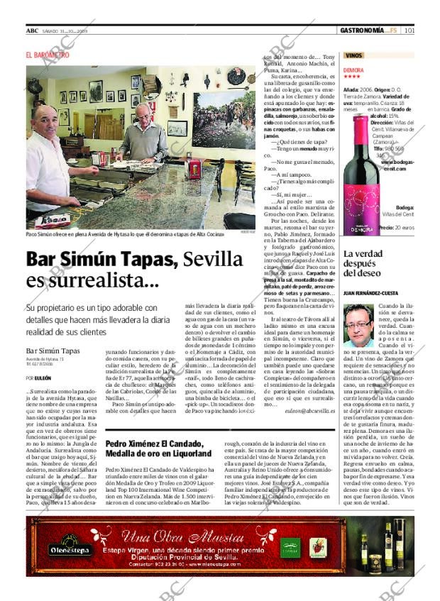 ABC SEVILLA 31-10-2009 página 101