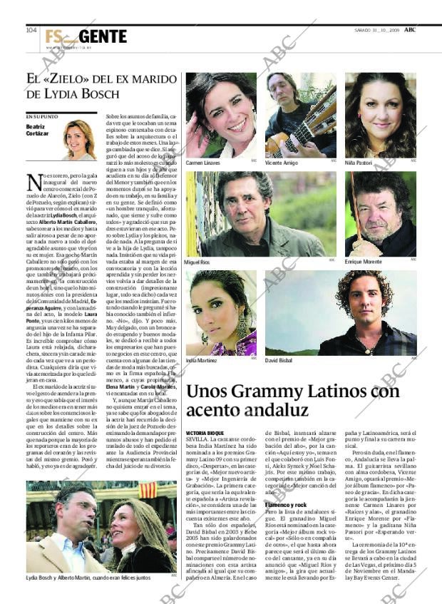 ABC SEVILLA 31-10-2009 página 104