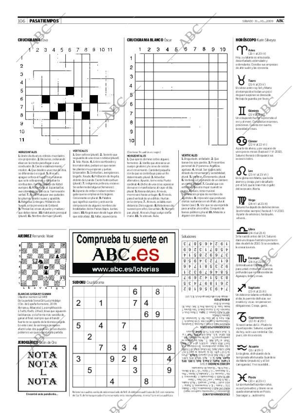 ABC SEVILLA 31-10-2009 página 106