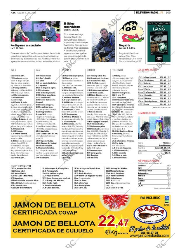 ABC SEVILLA 31-10-2009 página 109