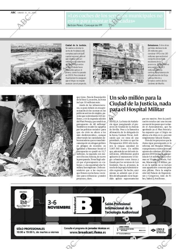 ABC SEVILLA 31-10-2009 página 17