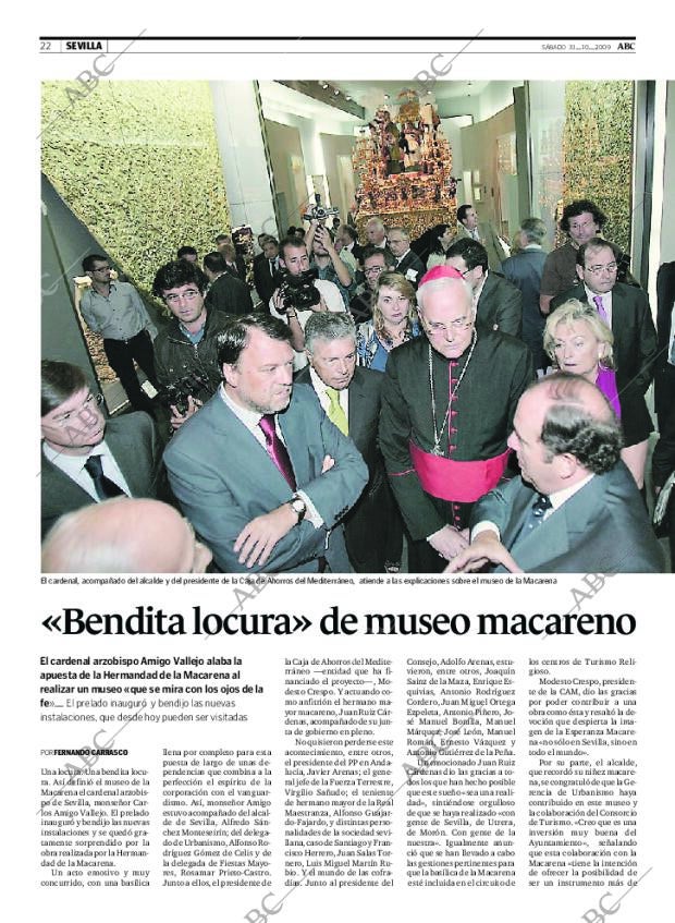 ABC SEVILLA 31-10-2009 página 22