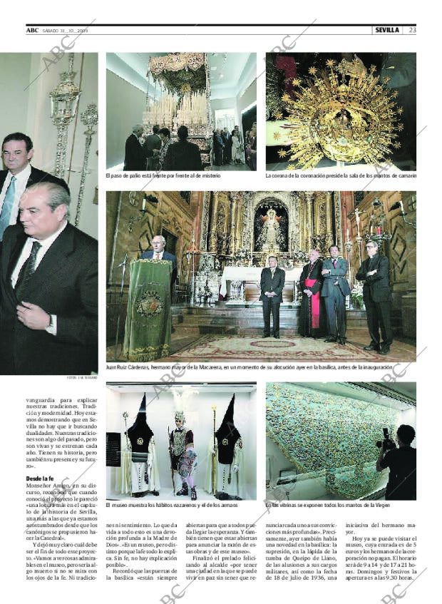 ABC SEVILLA 31-10-2009 página 23