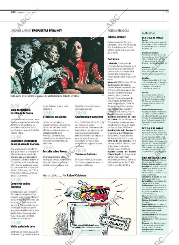 ABC SEVILLA 31-10-2009 página 33