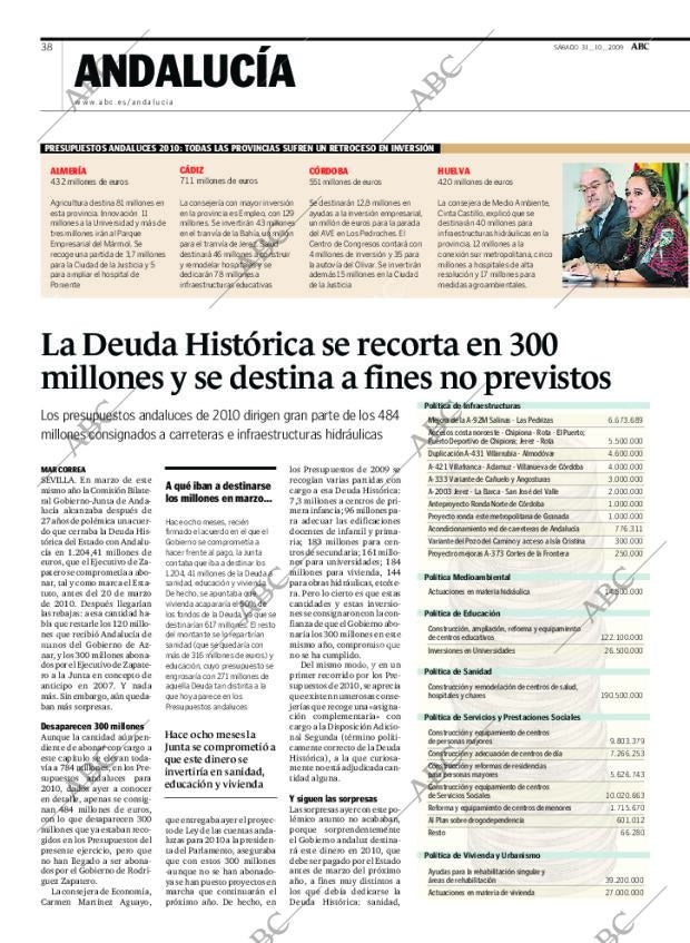 ABC SEVILLA 31-10-2009 página 38