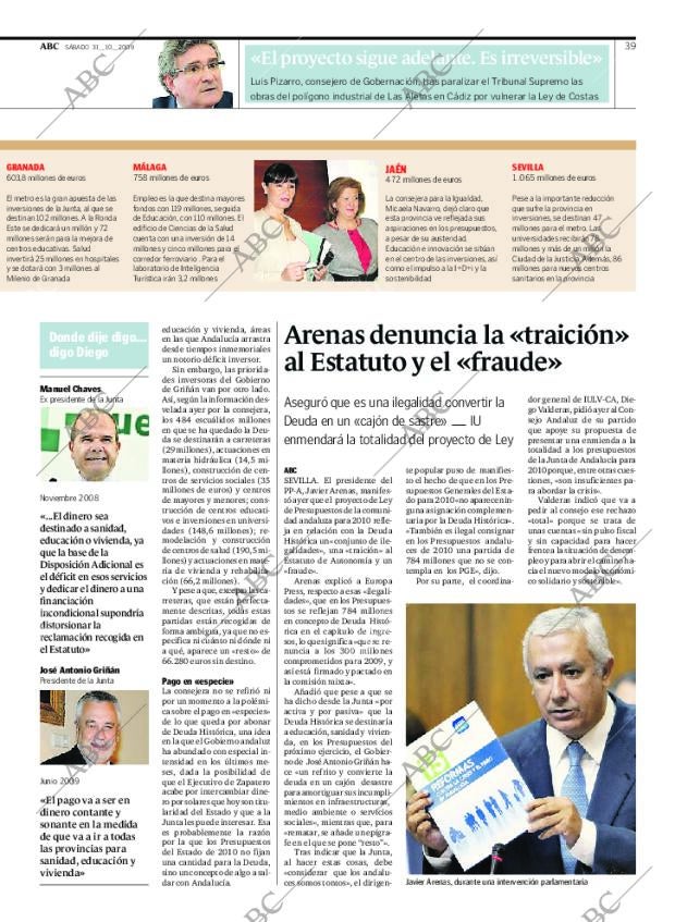 ABC SEVILLA 31-10-2009 página 39