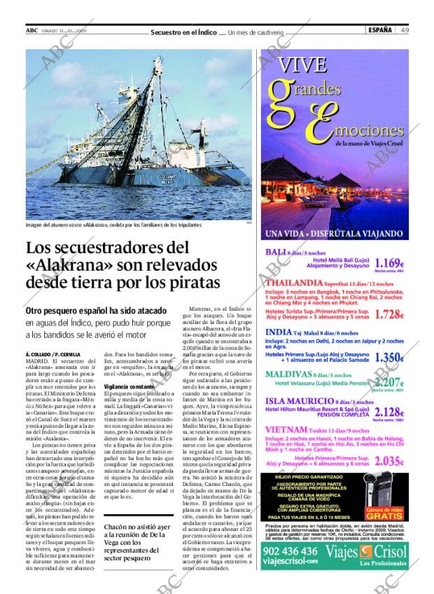 ABC SEVILLA 31-10-2009 página 49