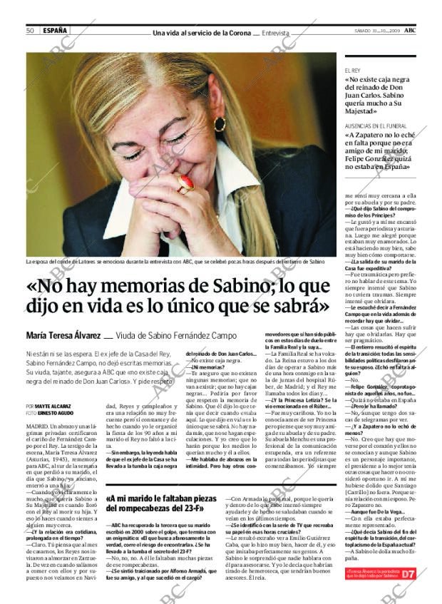 ABC SEVILLA 31-10-2009 página 50