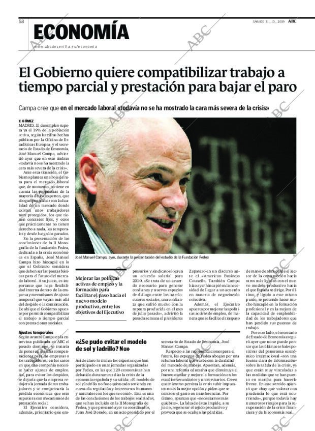 ABC SEVILLA 31-10-2009 página 58