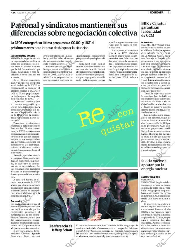 ABC SEVILLA 31-10-2009 página 61