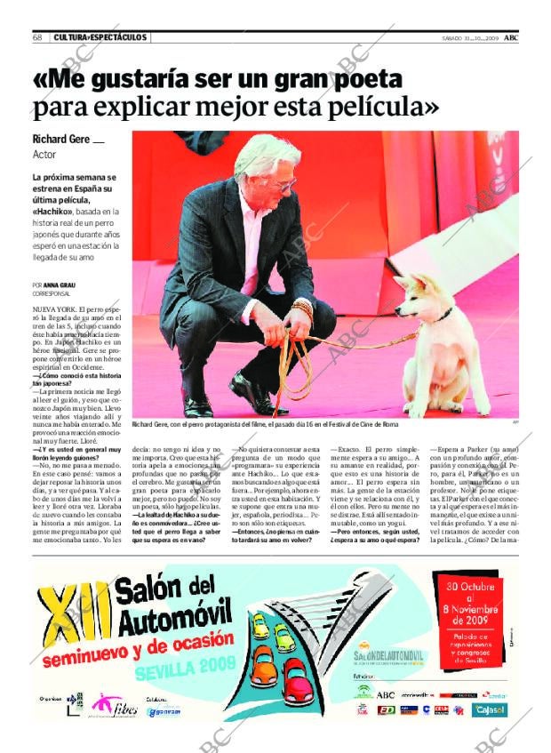ABC SEVILLA 31-10-2009 página 68