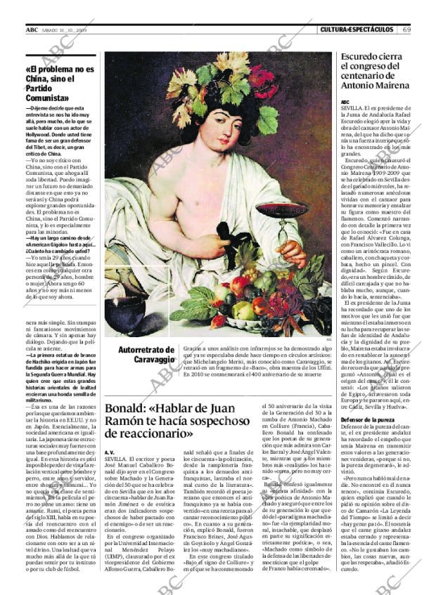 ABC SEVILLA 31-10-2009 página 69